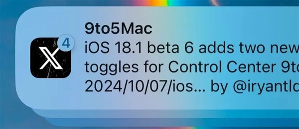 iOS 18.1ԤBeta 6˯ߺͣ